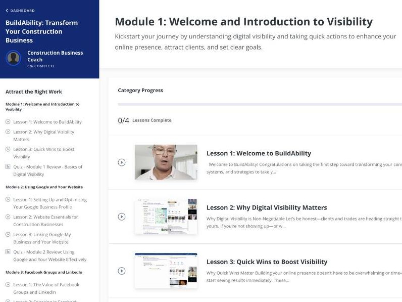 BuildAbility Coaching System